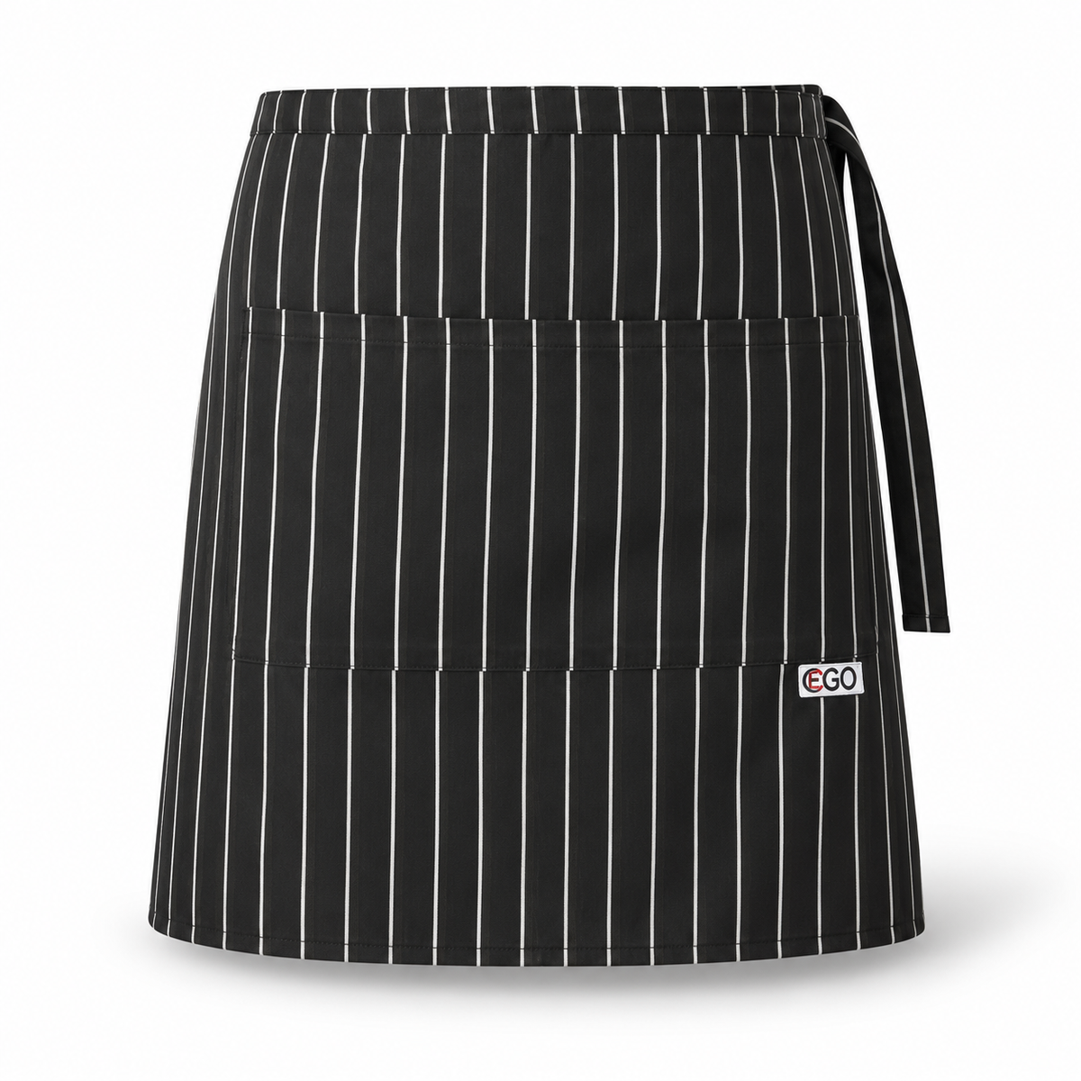 Egochef pregača, barmanska pregača, konobarska pregača, pregača za barmena, pregača za konobara, crna prugasta pregača, pregača 40x70 cm, kratka pregača, profesionalna pregača, ugostiteljska pregača, pregača s džepom, pregača s dva džepa, barman apron, waiter apron, konobarska oprema, oprema za barmene, radna odjeća za konobare, radna odjeća za ugostiteljstvo, pregača za restoran, pregača za kafić, pregača za bar, pregača za hotel, pregača za catering, pregača za barista, Egochef Hrvatska, ugostiteljska opr
