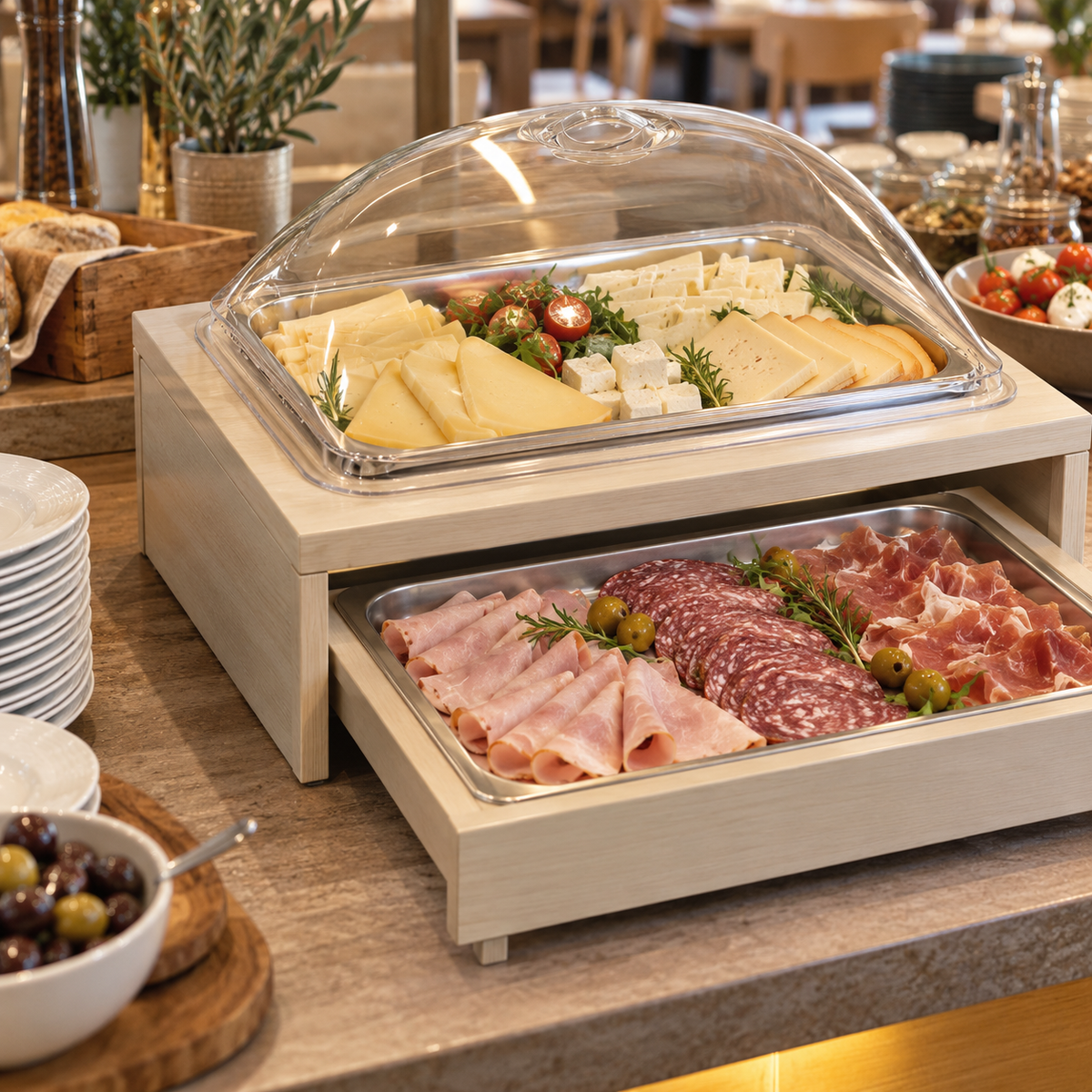 Buffet vitrina za catering i švedski stol -50%