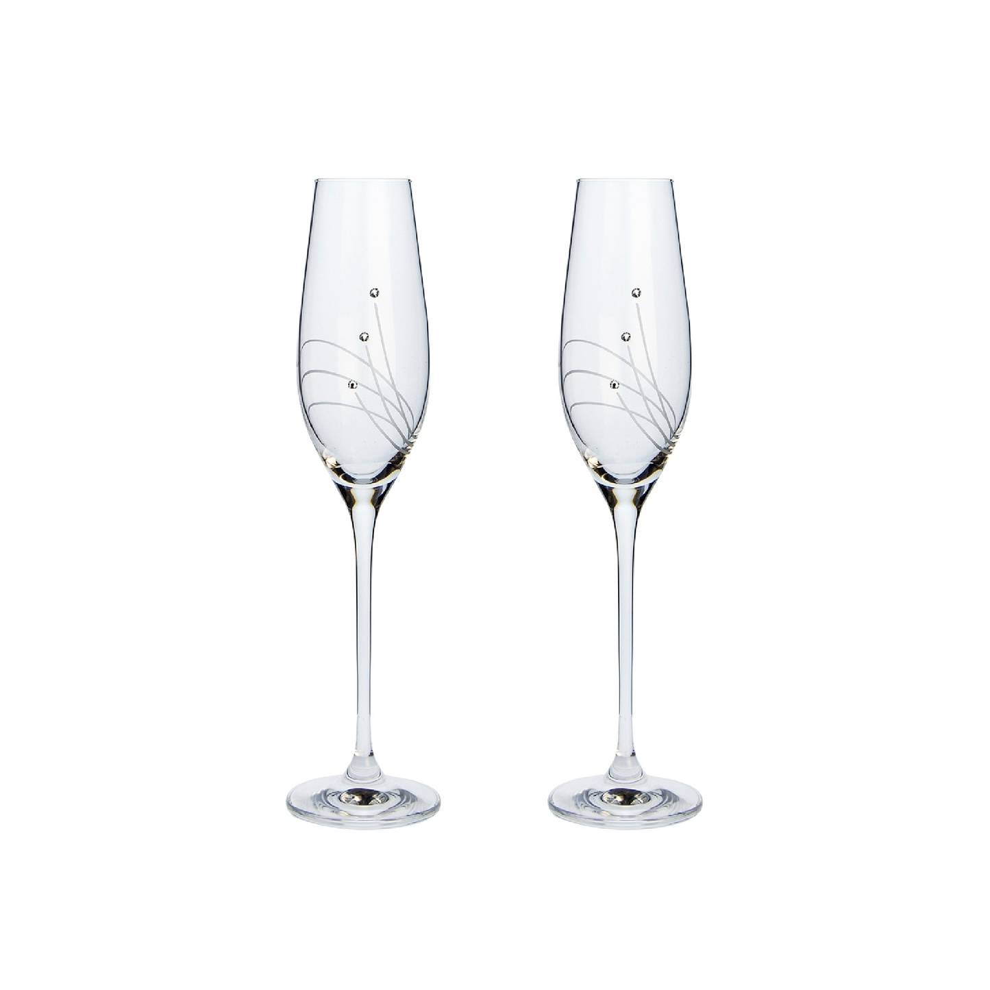 Čaše s kristalima 210ml set 2/1
