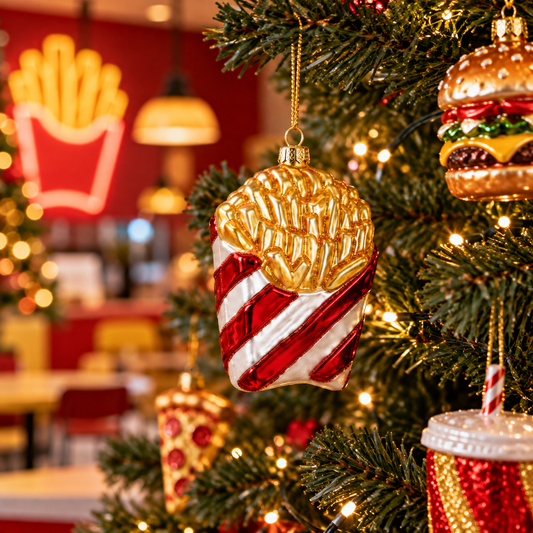 Božićni ukras - Krumpirići 🍟🎄