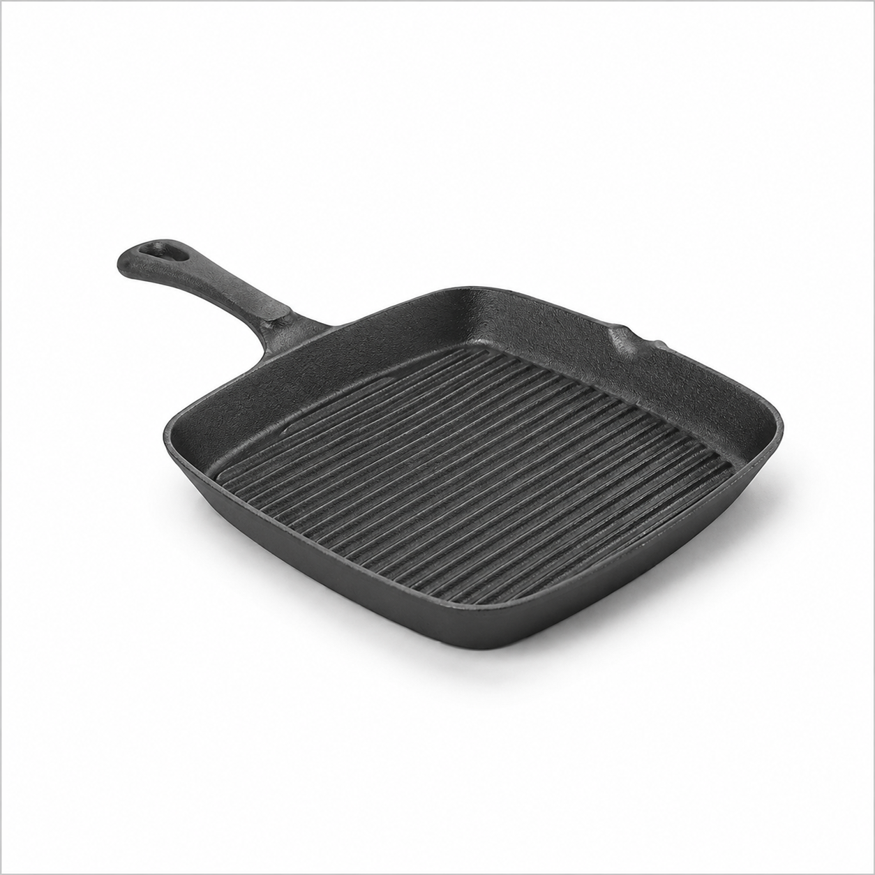 HENDI grill tava, HENDI 629932, grill tava 23x23 cm, tava od lijevanog željeza, gus tava, gusena tava, rebrasta grill tava, profesionalna grill tava, tava za steak, tava za meso, tava za biftek, tava za burgere, tava za grilanje povrća, tava za grill povrće, tava za piletinu, tava za ribu, tava s rebrastim dnom, četvrtasta grill tava, cast iron grill pan, pre seasoned tava, tava od gusa, profesionalna tava za restoran, tava za konobu, tava za steakhouse, oprema za profesionalnu kuhinju, ugostiteljske tave, 