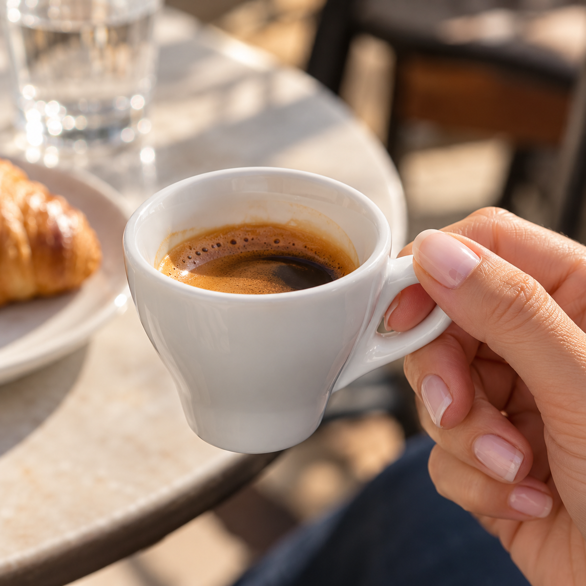 Šalica s tanjurićem Medri Breakfast 80 ml