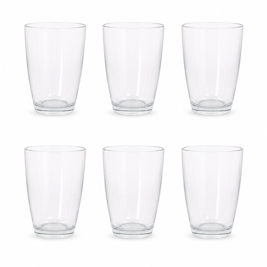 Home Style Vega, Vega čaše, set čaša 6 komada, čaša 415 ml, čaša 41,5 cl, visoke staklene čaše, staklene čaše za vodu, čaše za sok, čaše za limunadu, čaše za koktele, čaše za ledeni čaj, čaše za mineralnu, čaše za smoothie, čaše za gin tonic, čaše za spritz, prozirne staklene čaše, čaše za apartmane, čaše za kafiće, čaše za restorane, čaše za hotele, čaše za beach bar, čaše za terasu, čaše za ljetnu sezonu, oprema za apartmane, oprema za kafiće, oprema za restorane, ugostiteljska oprema Dalmacija, čaše za a