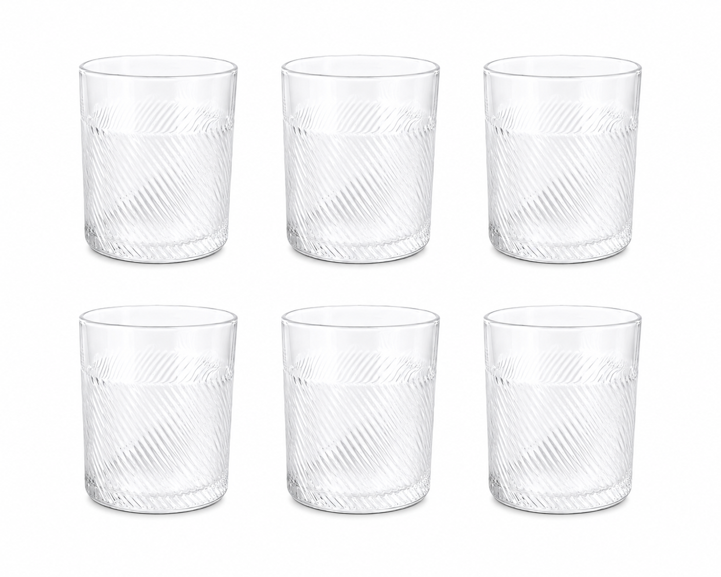 La Mediterránea Vortice, Vortice čaša, čaša 350 ml, staklena čaša 350 ml, reljefna čaša, čaša sa spiralnim uzorkom, prozirna staklena čaša, čaše za vodu, čaše za sok, čaše za limunadu, čaše za koktele, čaše za ledeni čaj, čaše za apartmane, čaše za kafiće, čaše za restorane, čaše za hotele, čaše za beach bar, čaše za terasu, set čaša 6 komada, staklene čaše za ugostiteljstvo, moderne čaše, čaše za ljetnu sezonu, čaše za apartmane Dalmacija, čaše za turizam, oprema za apartmane, oprema za kafiće, oprema za r