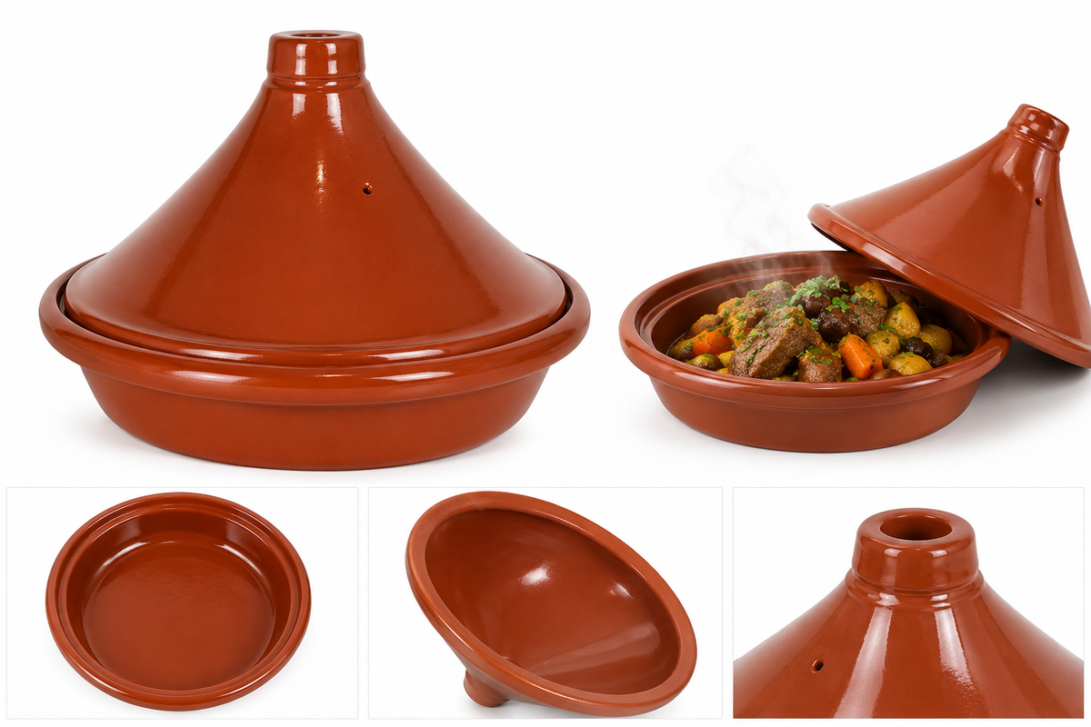 tajine posuda, tagine posuda, tažin posuda, tajin posuda, glinena tajine posuda, tajine 28 cm, tagine 28 cm, Azofra tajine, Azofra Toscana, keramički tajine, glineni tajin, marokanska posuda za kuhanje, marokanski lonac, posuda sa stožastim poklopcem, posuda za sporo kuhanje, glinena posuda za meso, glinena posuda za povrće, keramička posuda s poklopcem, tradicionalna glinena posuda, terakota posuda, posuda za marokansku kuhinju, posuđe za restorane, oprema za konobe, profesionalno posuđe, ugostiteljska opr