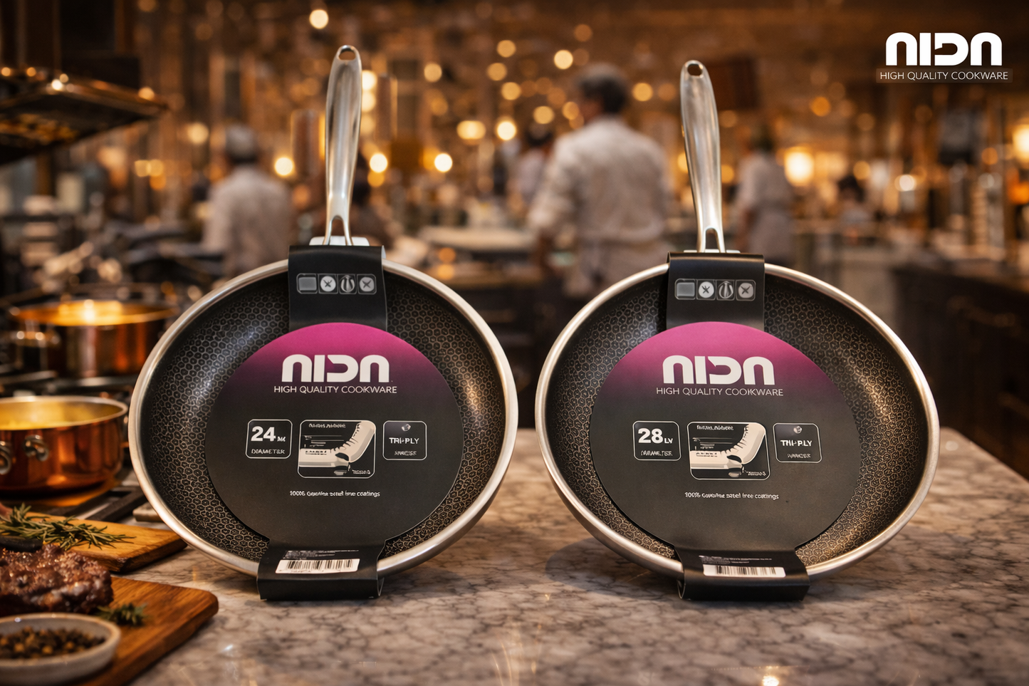Tave Hexagon 24 i 28 cm – čak i za indukciju 🔥