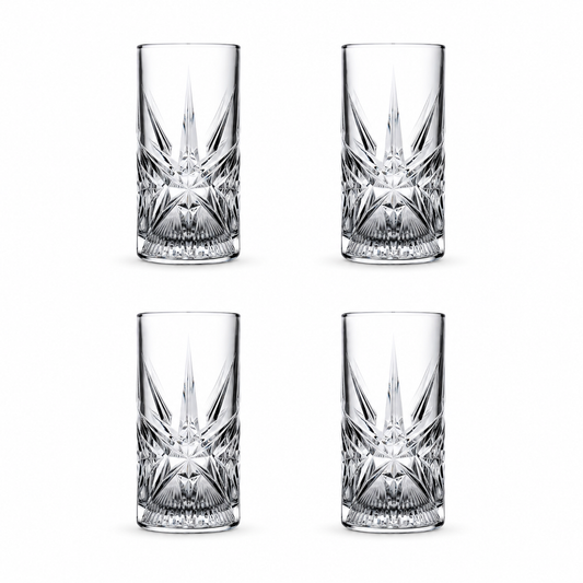 Paşabahçe Cielo čaše, Pasabahce Cielo čaše, Paşabahçe Cielo 350 ml, Cielo long drink čaše, long drink čaše 350 ml, set čaša 4 komada, čaše za gin tonic, čaše za koktele, čaše za spritz, čaše za mojito, čaše za limunadu, čaše za sok, čaše za vodu, visoke čaše za piće, dekorativne čaše, čaše kristalnog izgleda, reljefne čaše za koktele, moderne čaše za bar, profesionalne čaše za koktele, ugostiteljske čaše, HoReCa čaše, čaše za cocktail bar, čaše za beach bar, čaše za restoran, čaše za hotel, čaše za apartman
