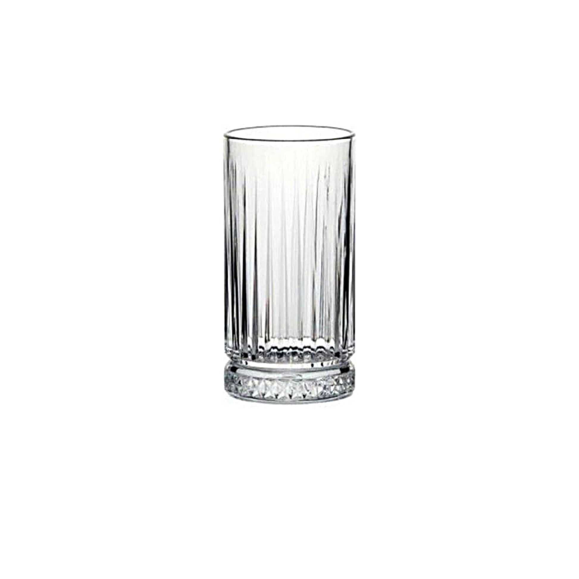 Pasabahce Elysia čaše 280 ml, pakiranje 4/1. Elegantne reljefne čaše za sok, vodu i bezalkoholna pića za restorane, hotele i kafiće.