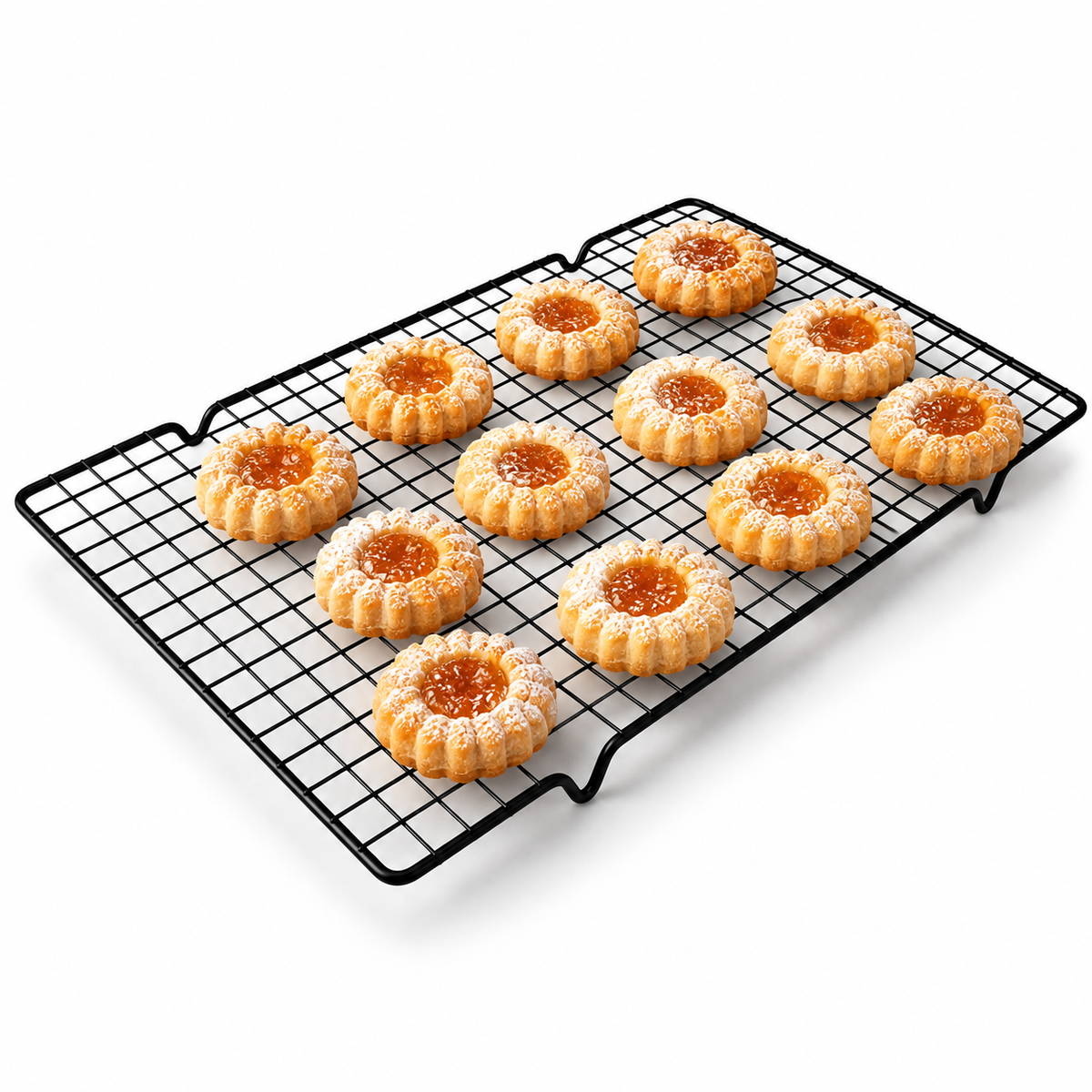 Quttin rešetka za hlađenje keksa – 40,8 × 25,5 × 2 cm 🍪