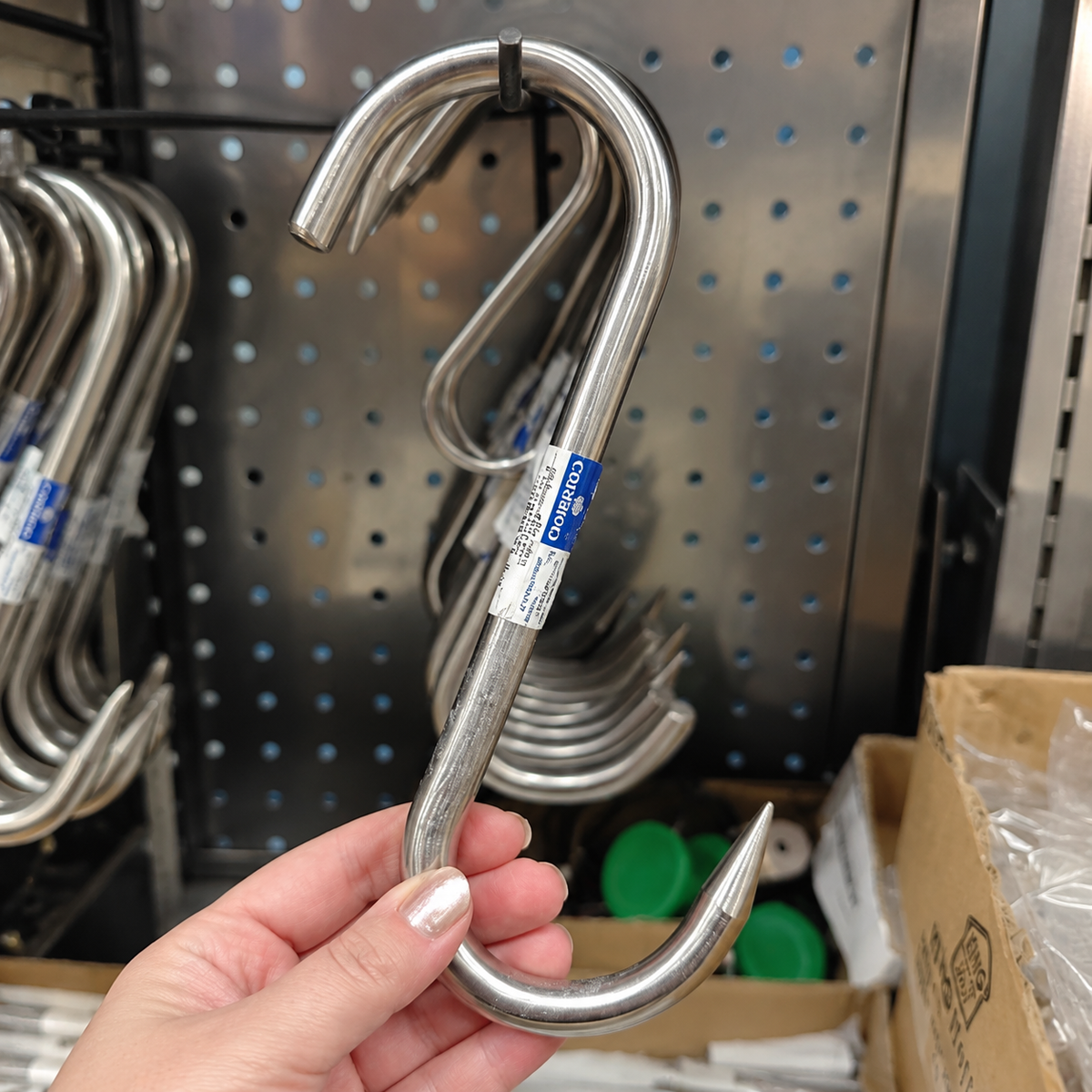 Inox S kuka za meso 23 cm
