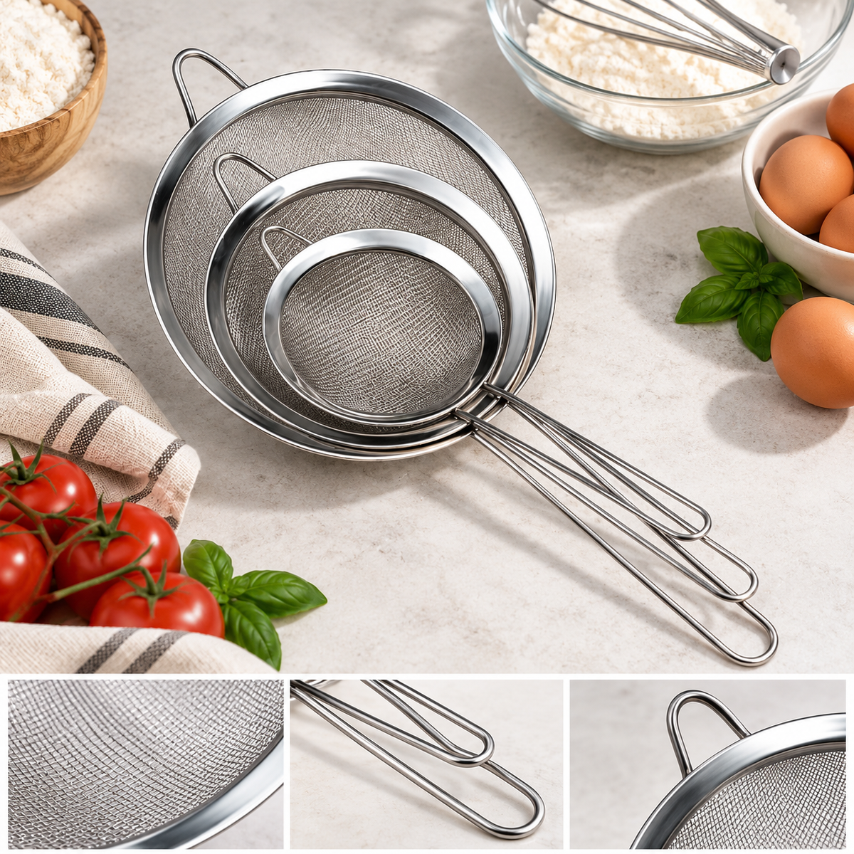 Set 3 inox cijedila