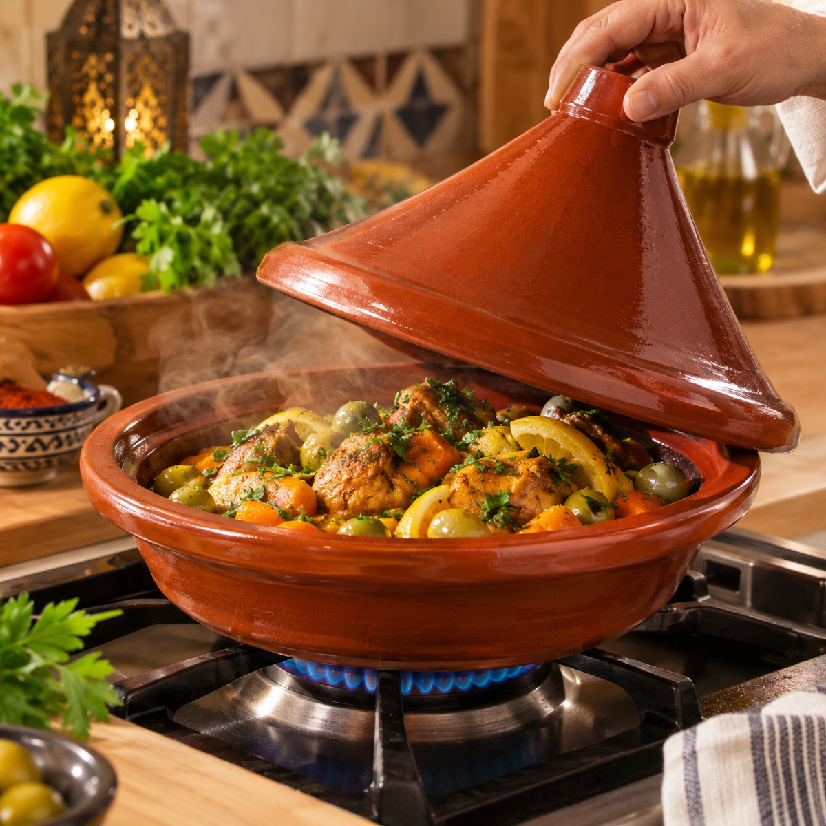 Tajine posuda od gline 28 cm