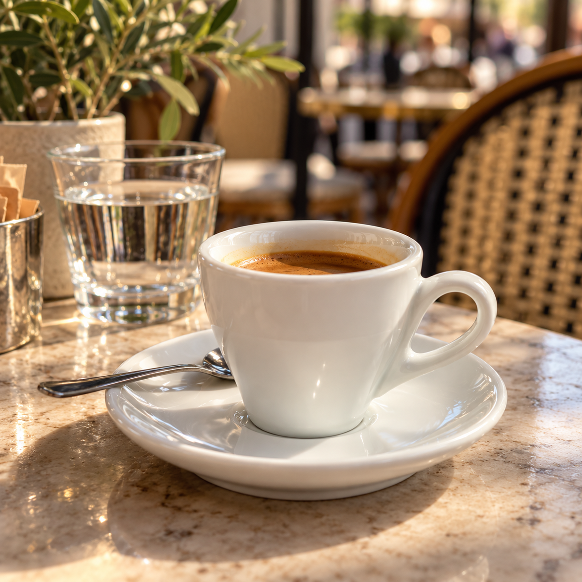 Šalica s tanjurićem Medri Breakfast 180 ml