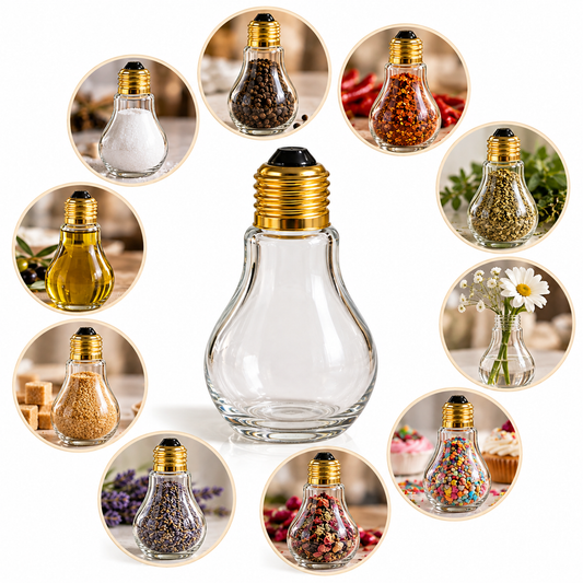 Staklenka za začine💡Žarulja