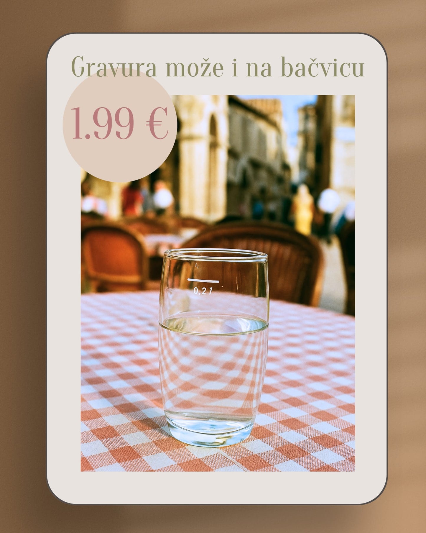 🍷 Čaše s vašim logom 🎨 Personalizacija (60 kom)