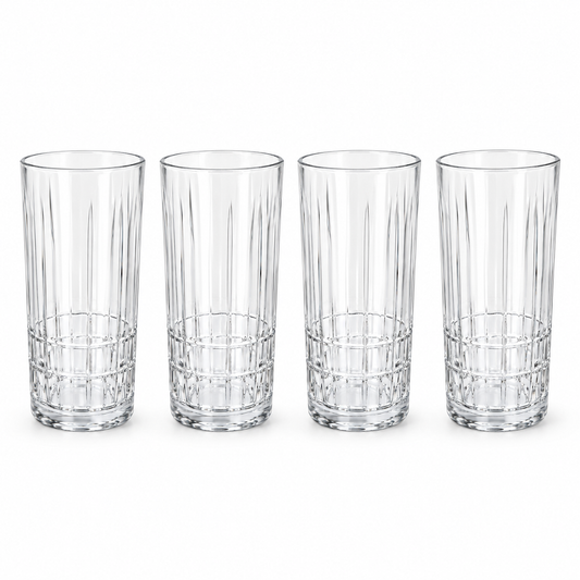 čaša 460 ml, čaša Phasai Rio, Phasai Rio 460 ml, visoka čaša, highball čaša, long drink čaša, čaša za vodu 460 ml, čaša za sok, čaša za Coca-Colu, čaša za gazirana pića, čaša za limunadu, čaša za ledeni čaj, čaša za tonic, čaša za gin tonic, čaša za mojito, čaša za spritz, koktel čaša, visoka staklena čaša, čaša s reljefom, dekorativna čaša, profesionalna čaša, ugostiteljska čaša, čaša za restoran, čaša za kafić, čaša za hotel, horeca čaša, čaša za beach bar, La Mediterránea čaša, staklena čaša 46 cl, čaša 
