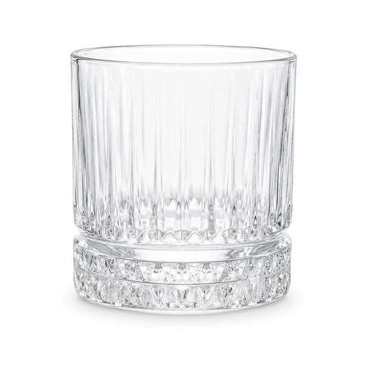 čaša za viski, čaša Melissa, La Mediterránea čaše, reljefna čaša za viski, staklena čaša za whiskey, čaša za bourbon, čaša za konjak, čaša za liker, niska čaša za koktele, old fashioned čaša, rocks čaša, čaša za negroni, čaša za piće s ledom, čaša brušeni kristal izgled, profesionalne čaše za ugostiteljstvo, ugostiteljske čaše Split, čaše za restorane Dalmacija, čaše za hotele Hrvatska, čaše za cocktail bar, barske čaše Split, čaše za konobe, čaše za apartmane, oprema za bar Dalmacija, dekorativna čaša za v
