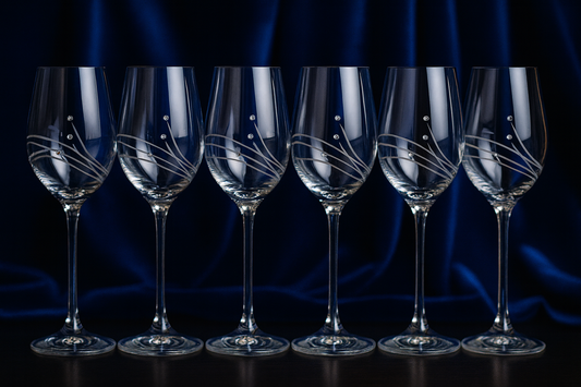 čaše za vino, čaše za vino 360 ml, Swarovski čaše za vino, luksuzne čaše za vino, čaše sa Swarovski kristalima, celebration čaše za vino, premium čaše za vino, božićni pokloni, božićni poklon za ljubitelje vina, high end čaše za vino, set čaša za vino 6 kom, elegantne čaše za vino, čaše za svečani stol, čaše za restoran premium, ugostiteljske čaše luksuz, ekskluzivne čaše za vino, poklon za poslovne partnere, poklon za vjenčanje, poklon za godišnjicu, čaše za bar i restoran, čaše za kućni bar, dekorativne č