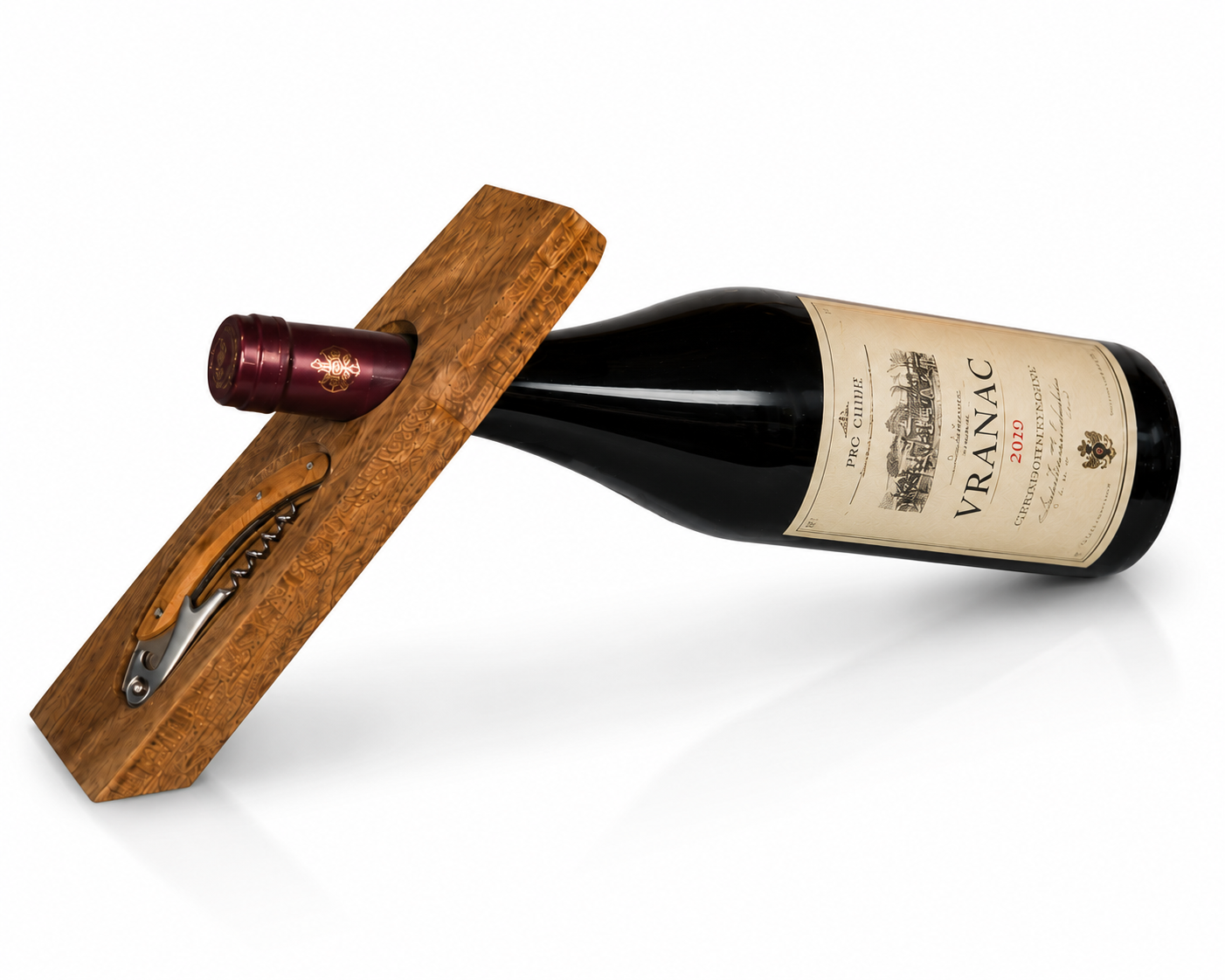 stalak za vino, drveni stalak za bocu, stalak za bocu vina, wine holder, akacija stalak, drveni držač za vino, otvarač za vino, konobarski otvarač, vinski stalak, wine bar oprema, horeca dekoracija, stalak za restoran, poklon za ljubitelje vina, dekoracija za vino, stalak od drveta, acacia wine holder, floating wine bottle holder, stalak za apartman, wine accessory, vinski pribor, restoran dekoracija, stalak za šank, luksuzni poklon za vino, wine stand, stalak za bocu, modern wine holder, drveni dodatak za 