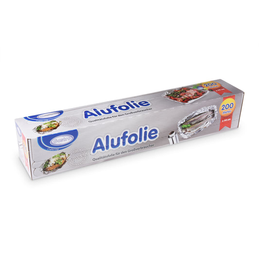  alu folija, aluminijska folija, profesionalna alu folija, gastro folija, horeca folija, aluminijska folija 44 cm, aluminijska folija 200 m, alu folija 11 mikrona, folija za ugostiteljstvo, folija za restorane, catering folija, folija za pečenje, folija za zamrzavanje, aluminijska folija u kutiji, ugostiteljska oprema Hrvatska, horeca oprema, kuhinjska folija, potrošni materijal horeca, ambalaža za hranu