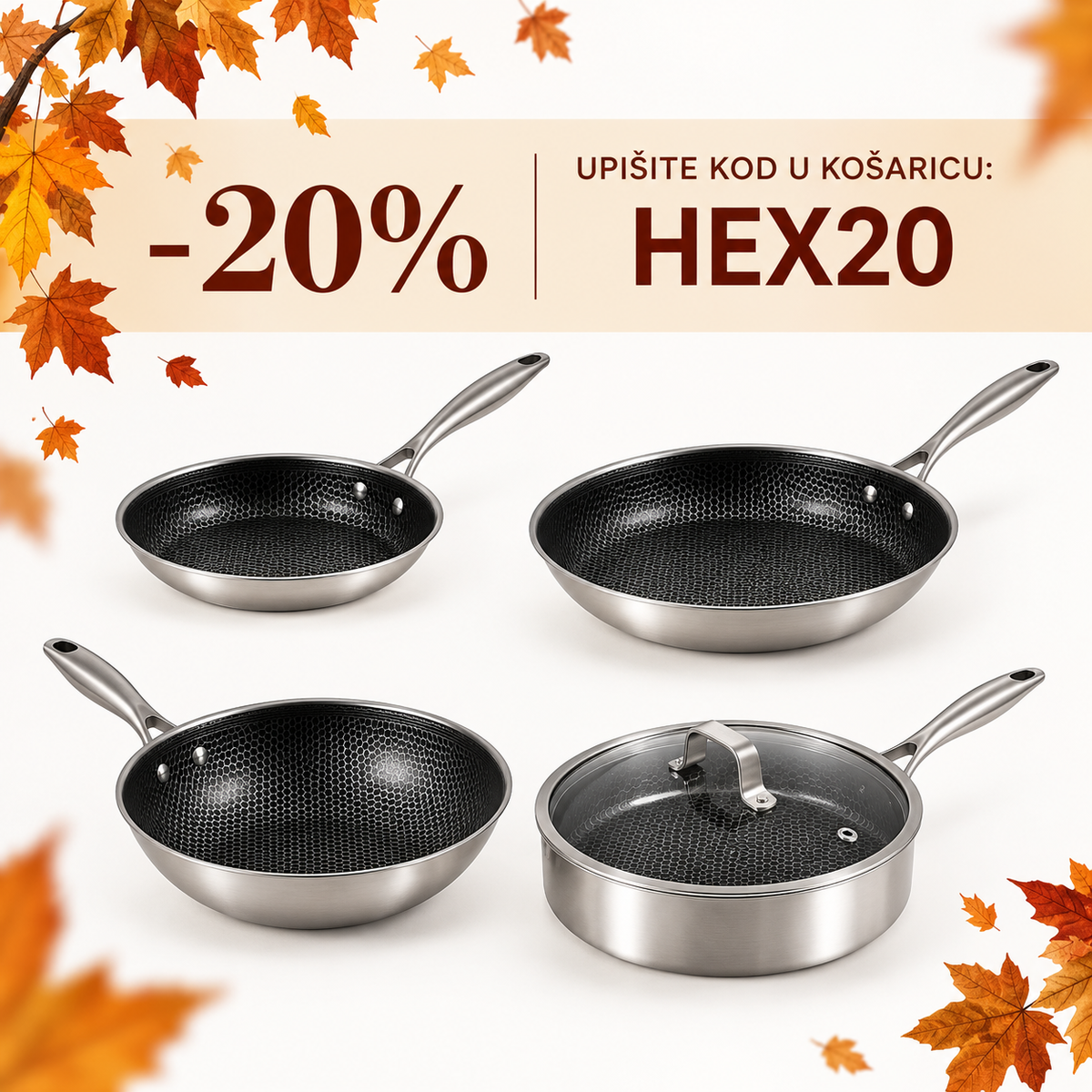 Tave Hexagon 4 modela – i za indukciju🔥-20%