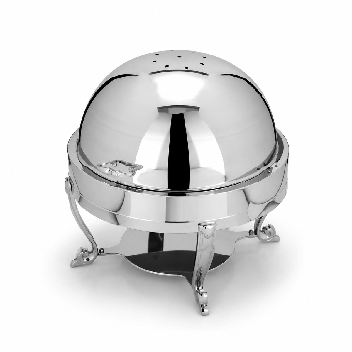 banja marija, Sambonet banja marija, Sambonet Asia, okrugla banja marija, profesionalna banja marija, inox banja marija, banja marija 18/10 inox, chafing dish, okrugli chafing dish, Sambonet chafing dish, chafing dish 3 qt, banja marija 2,8 L, banja marija 33 cm, roll top banja marija, roll top chafing dish, posuda za održavanje hrane toplom, posuda za švedski stol, banja marija za buffet, banja marija za hotel, banja marija za restoran, banja marija za catering, oprema za švedski stol, profesionalna buffet