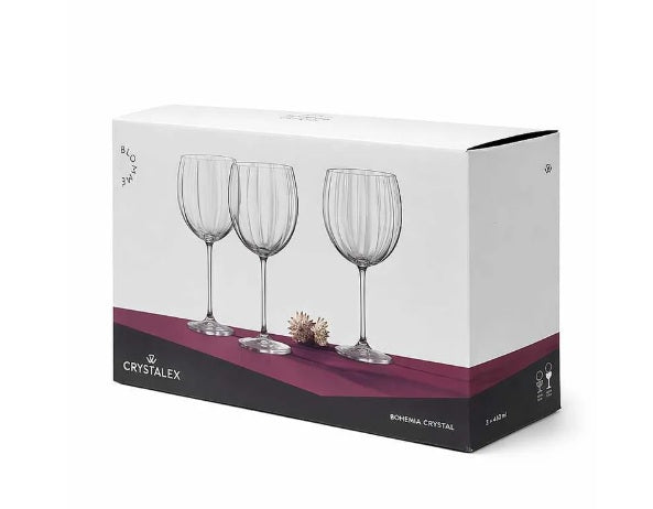 Set 3 čaše Gin Tonic Blomme - Akcija samo na webu