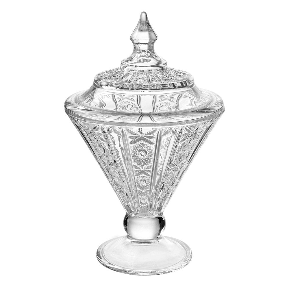 Staklena zdjela s poklopcem Ø 12 × 19 cm