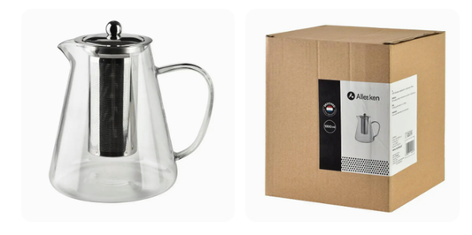 Vrč za čaj s metalnim infuzorom 1,3 L – PETER by Mondex