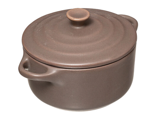 🍲 Mini keramički lončići za serviranje s poklopcem – 10 cm (4 boje)
