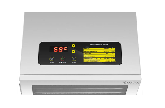 Dehidrator hrane – 800 W, 12 rešetki – Royal Catering