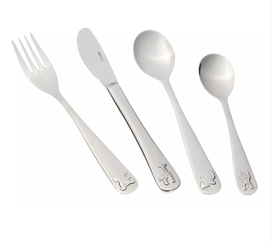 dječji pribor za jelo, set pribora za djecu, pribor za jelo vrtić, pribor za jelo poklon, dječji pribor inox, dječji pribor s motivom, dječji pribor za školu, poklon za djecu Split, NIRS oprema.