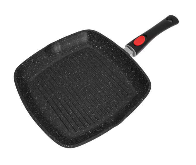 Grill tava s poklopcem - pogodna za indukciju