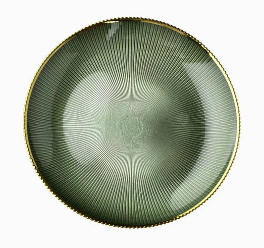 stakleni tanjur, zeleni tanjur, dekorativni tanjur, greenie tanjur, mondex tanjur, tanjur od stakla, tanjur sa zlatnim rubom, elegantni tanjur, tanjur 31 cm, tanjur za restoran, tanjur za serviranje, dekoracija stola, luksuzni tanjur, tanjur za hotele, tanjur za apartmane, svečani tanjur, moderni tanjur, zeleni tanjur sa zlatnim rubom, tanjur za ugostiteljstvo, tanjur za glavno jelo, tanjur za prezentaciju jela, tanjur za večeru, dizajnerski tanjur, dekorativno posuđe, tanjur mondex allesken, greenie kolekc