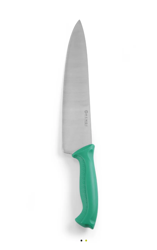 Hendi HACCP Chef’s nož – oštrica 24 cm (crvena, zelena, plava)