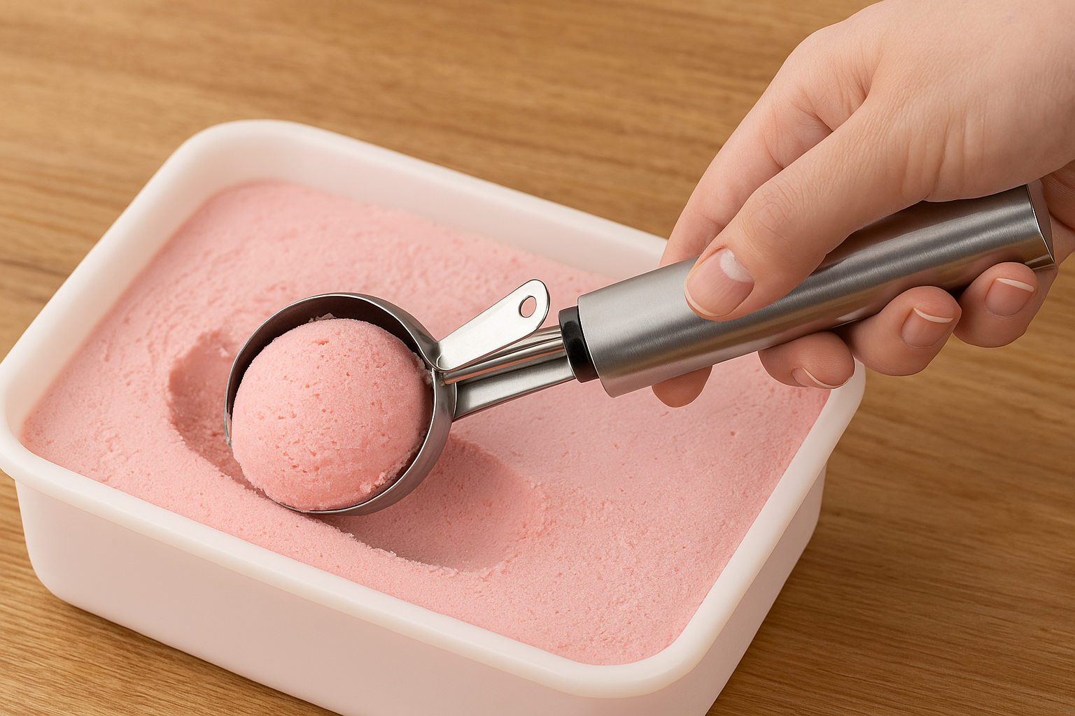 hvataljka za sladoled, inox kuglica za sladoled, ugostiteljska oprema Split, profesionalna žlica za sladoled, horeca oprema, catering oprema, ice cream scoop Croatia, slastičarska oprema webshop