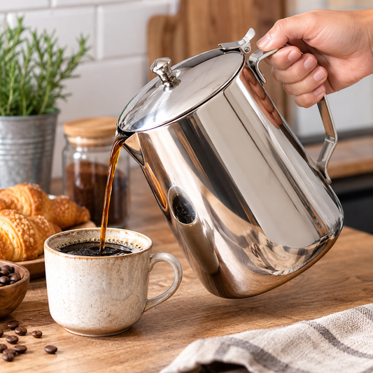 inox vrč, vrč za kavu, vrč za čaj, vrč 2,3 L, inox vrč 2.3 l, Orion ANETT, ANETT vrč, vrč s poklopcem, metalni vrč, vrč od nehrđajućeg čelika, posuda za kavu, posuda za čaj, vrč za toplu vodu, ugostiteljski vrč, profesionalni vrč, vrč za restoran, vrč za hotel, hotelska oprema, oprema za buffet, buffet doručak, catering oprema, serviranje kave, serviranje čaja, inox posuđe, ugostiteljska oprema Split, horeca oprema Split, webshop ugostiteljske opreme, NIRS Split, ugostiteljska oprema Hrvatska, brza dostava 
