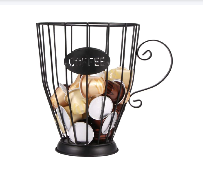 Stalak za kapsule ☕ Metalna šalica 19cm