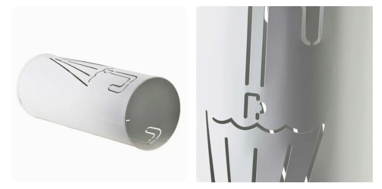 Stalak za kišobrane CEDRIC WHITE Ø20 × 48,5cm