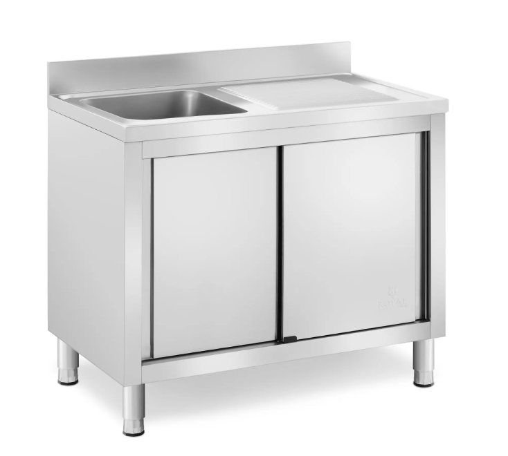 komercijalni sudoper, inox sudoper, profesionalni sudoper, ugostiteljski sudoper, royal catering sudoper, sudoper s ormarićem, horeca oprema, inox umivaonik, sudoper za restorane, sudoper 120x60, kuhinjski sudoper inox, horeca split, nirs.hr sudoper, profesionalna kuhinjska oprema, ugostiteljska oprema inox, catering sudoper, hotel sudoper, bar sudoper, inox radna ploča, nehrđajući čelik sudoper, royal catering oprema, sudoper s kliznim vratima, horeca Croatia, inox kuhinjski namještaj, profesionalni inox p