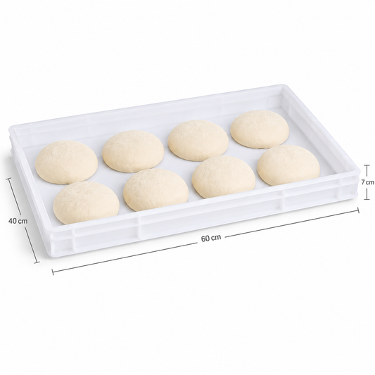 kutija za pizza tijesto, kutija za tijesto 60x40, posuda za pizza tijesto, kutija za kuglice tijesta, pizza dough box, pizza dough container, kutija za fermentaciju tijesta, posuda za fermentaciju pizze, kutija za dizanje tijesta, plastična kutija 60x40 cm, HDPE kutija za hranu, kutija za pizzeriju, oprema za pizzerije, profesionalna pizza oprema, pribor za pizza majstore, pekarska oprema, oprema za pekare, ugostiteljska oprema, HoReCa oprema, profesionalna kuhinjska oprema, kutija za tijesto Hrvatska, kuti