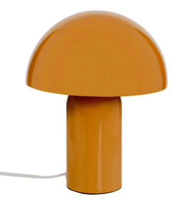 Retro lampa Lito – Oker narančasta - 24.5cm