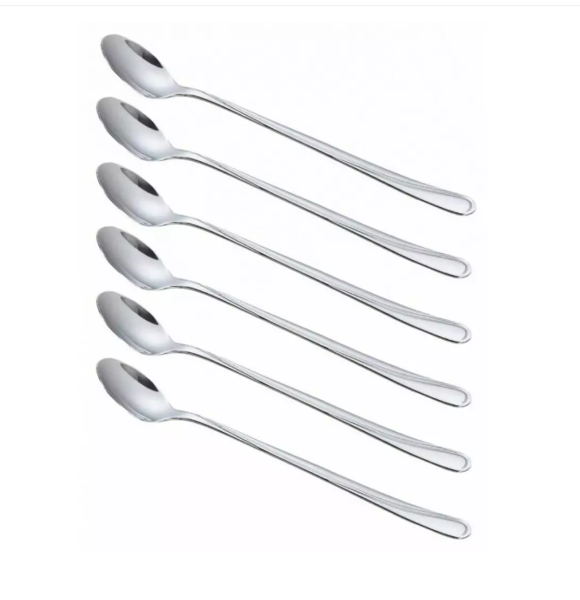 žličice inox, žličice za deserte, koktel žličice, Kinghoff KH-1446, inox pribor, set žličica, duga žličica, žličice za kavu, pribor za serviranje, žličice za ugostiteljstvo, žličice za sladoled, duguljaste žličice, polirani inox, kvalitetan pribor, kuhinjski pribor, žličice 22 cm, žličice u setu, NIRS oprema, set pribora za jelo, žličice visokog sjaja, moderne žličice, dessert spoon set, bar spoon, cocktail spoon