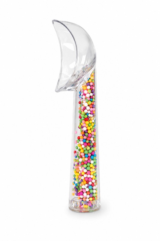 žlica za sladoled, dekorativna žlica za sladoled, žlica za posip, slastičarska oprema, oprema za slastičarnice, horeca oprema, ice cream scoop, candy bar oprema, dessert shop oprema, žlica za bombone, posip za sladoled, dekoracije za deserte, waffle shop oprema, gelateria oprema, oprema za palačinke, moderna slastičarnica, horeca dessert oprema, sladoled prezentacija, dekoracija sladoleda, transparentna žlica, pastel dessert accessories, ice cream accessories, slastičarski pribor, pribor za deserte, horeca 