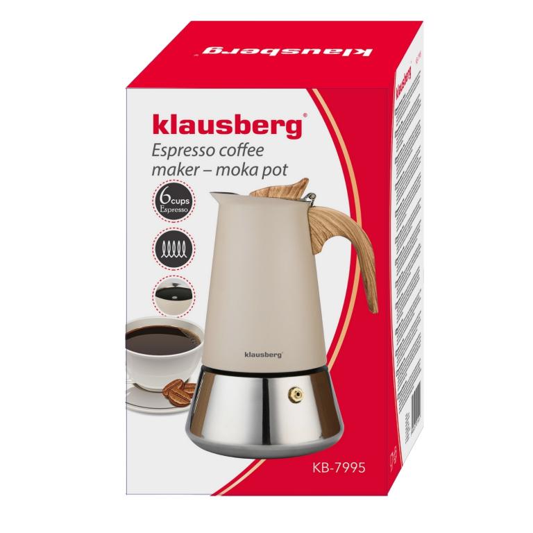 Moka za kavu 6 šalica ☕ – Klausberg