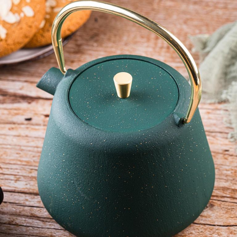 Čajnik od lijevanog željeza s cjedilom – 1 L