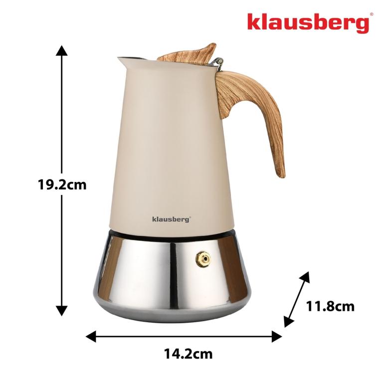 Moka za kavu 6 šalica ☕ – Klausberg