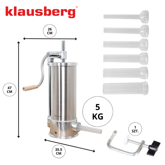 Vertikalna punilica za kobasice 5 kg