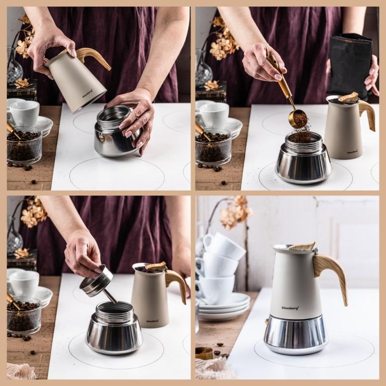 Moka za kavu 6 šalica ☕ – Klausberg