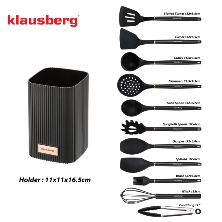 Set 12 kom pribora za kuhanje - Klausberg